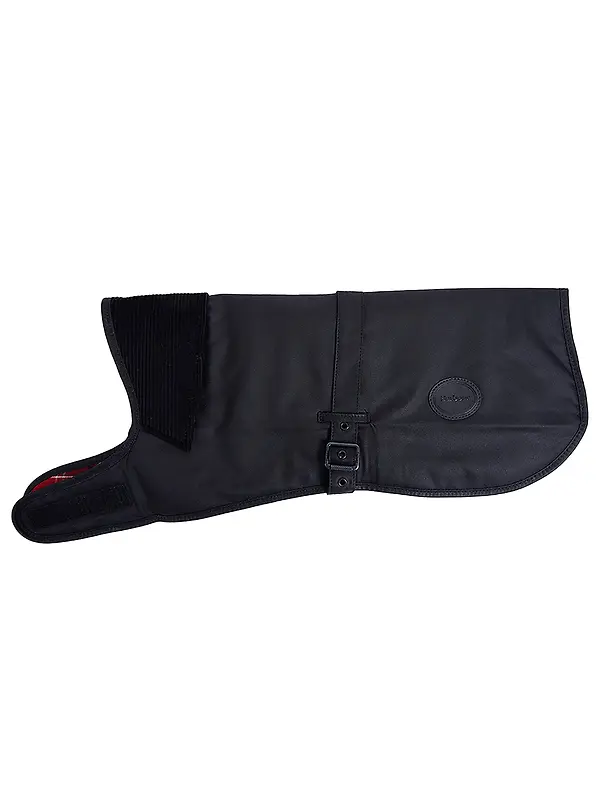 Barbour Wax Dog Coat - Black Image 1