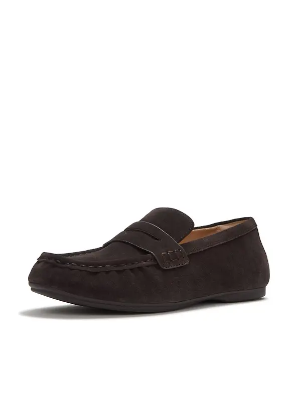 FitFlop Women's Delicato Suede Loafers - Brown Mix Image 5