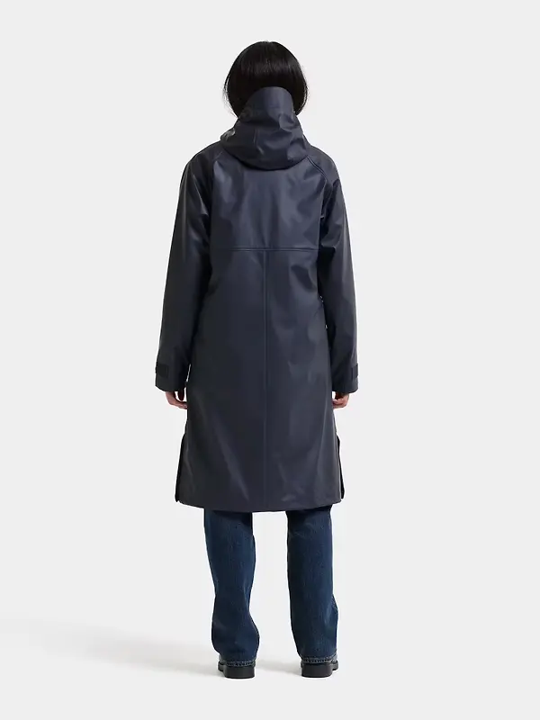Didriksons Women's Melinda Waterproof Parka - Dark Night Blue Image 5