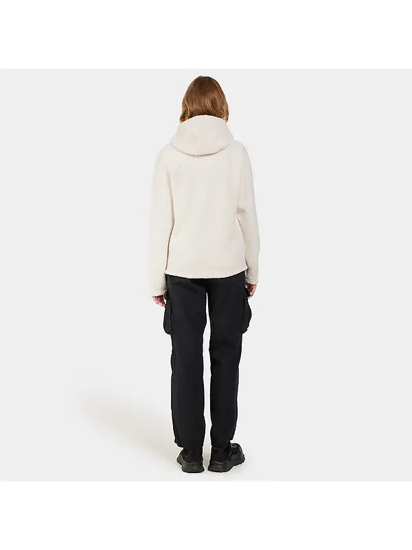 Didriksons Women's Anniken Full-Zip Fleece Jacket - Shell White Image 5