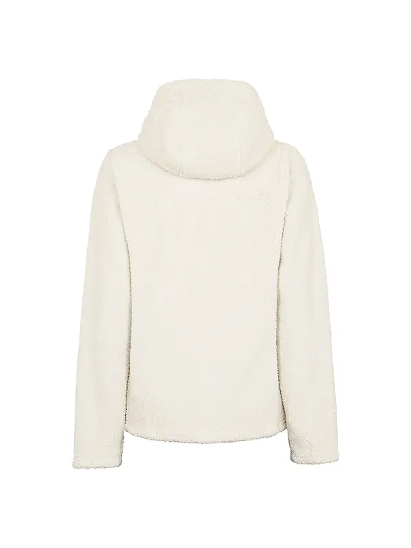 Didriksons Women's Anniken Full-Zip Fleece Jacket - Shell White Image 7