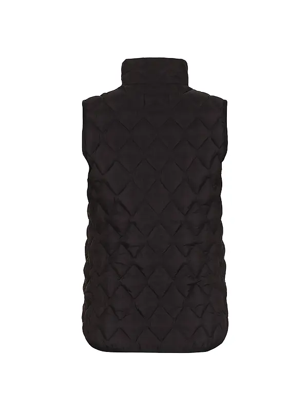 Didriksons Women's Evy Vest Gilet - Black Image 5