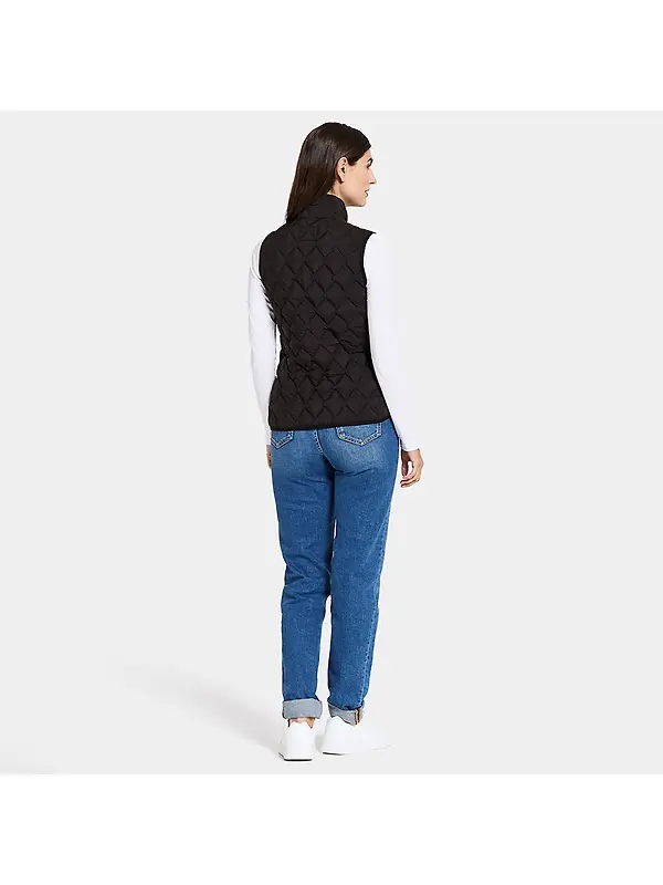 Didriksons Women's Evy Vest Gilet - Black Image 6