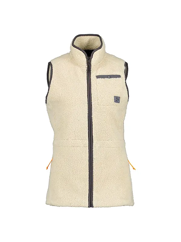 Didriksons Women's Libra Vest - Light Beige Image 1