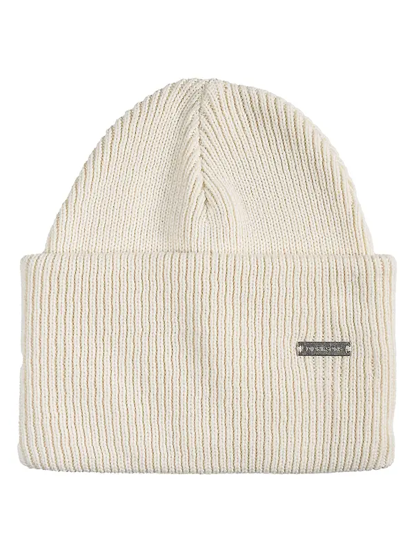 Didriksons Women's River Beanie Hat - Off White Image 1