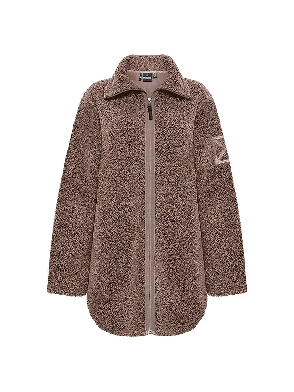 Didriksons Women's Umi Full-Zip Jacket - Bark Image 1