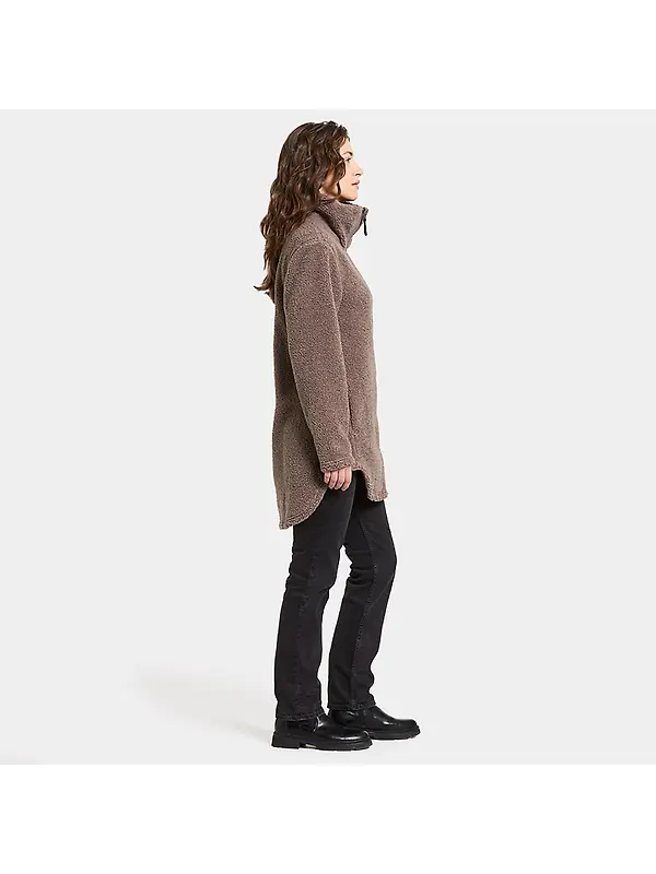 Didriksons Women's Umi Full-Zip Jacket - Bark Image 7