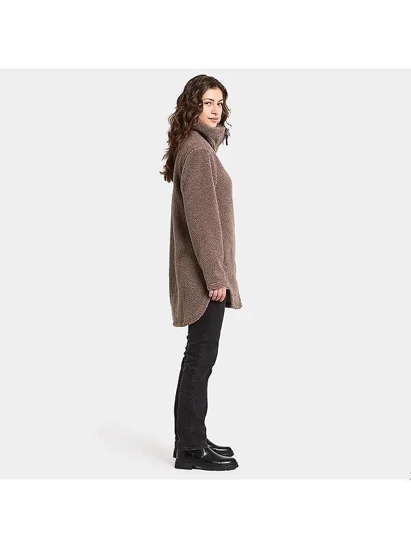 Didriksons Women's Umi Full-Zip Jacket - Bark Image 8