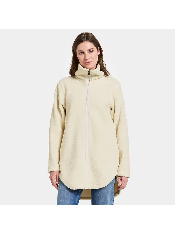 Didriksons Women's Umi Full-Zip Jacket - White Foam Image 2