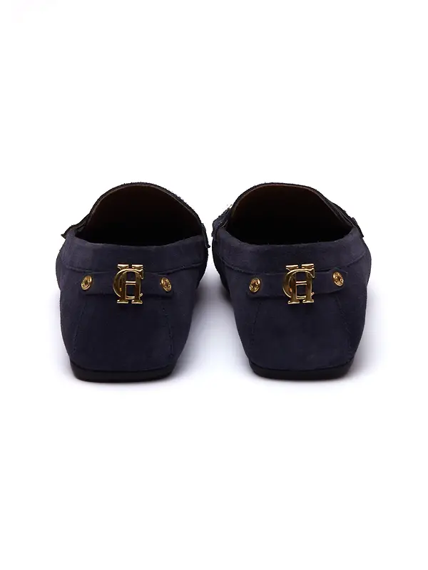 Holland Cooper Women's The Driving Loafer - Ink Navy Image 11