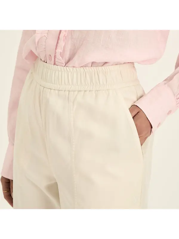 Joules Women's Relaxed Chinos - Cream Image 4