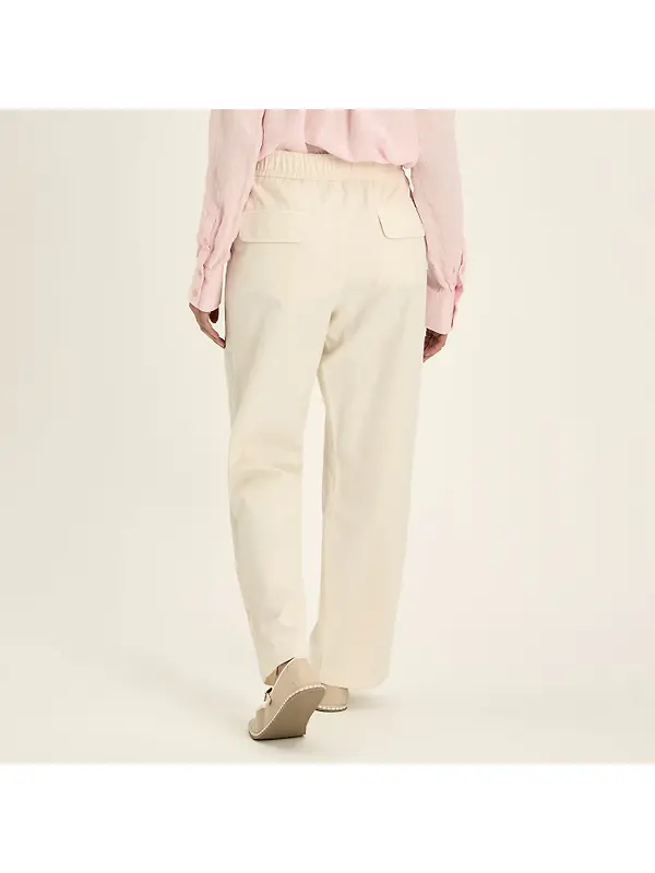 Joules Women's Relaxed Chinos - Cream Image 3