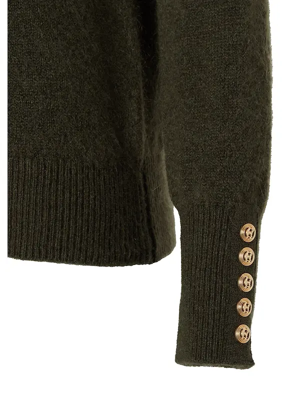 Holland Cooper Women's Tori Quarter Zip Knit - Forest Green Image 7