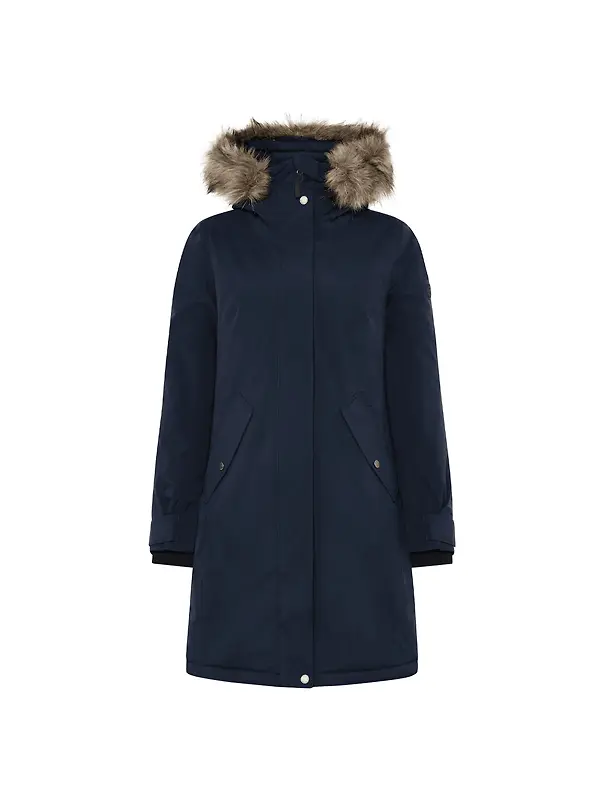 Didriksons Women's Erna Waterproof Parka - Dark Night Blue Image 1