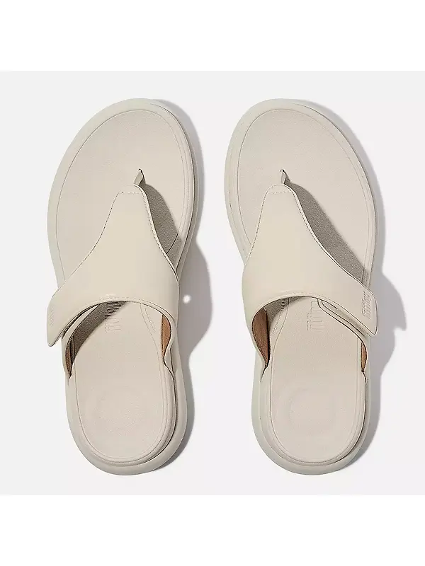 FitFlop Women's F-MODE GO Adjustable Toe-Post Sandals - Paris Beige Image 4