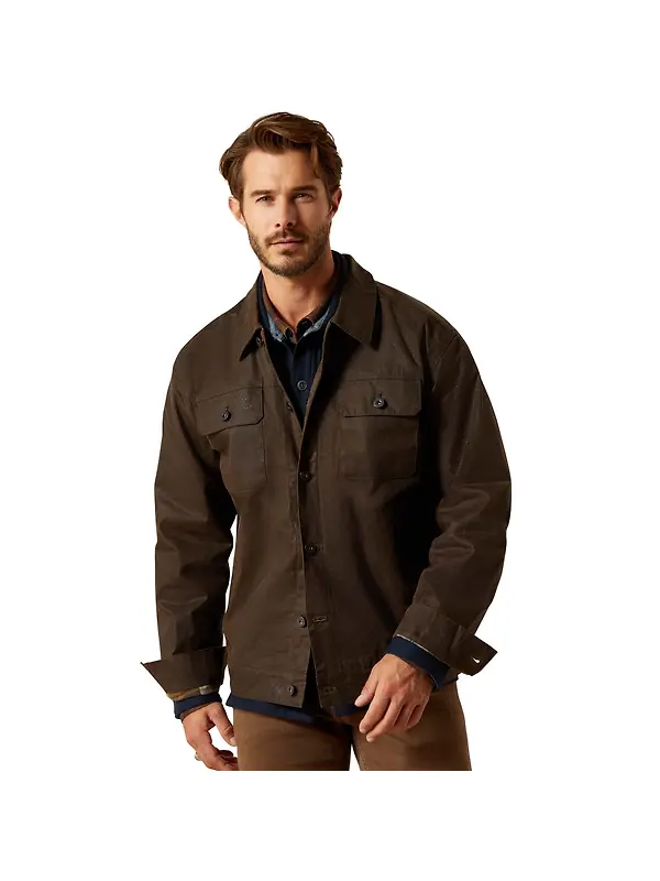 Ariat Men's Drayham Jacket - Brown Image 1