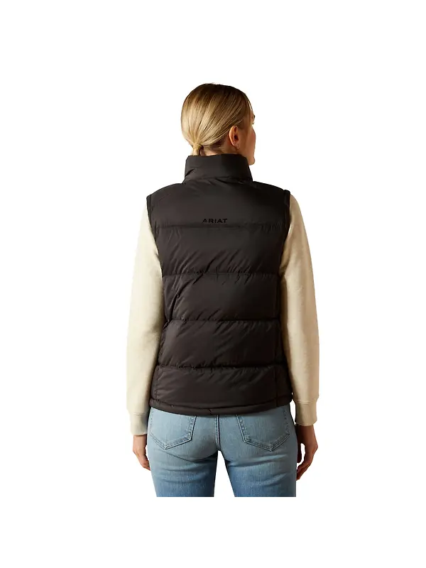 Ariat Women's UltraPuff Down Vest - Black Image 2