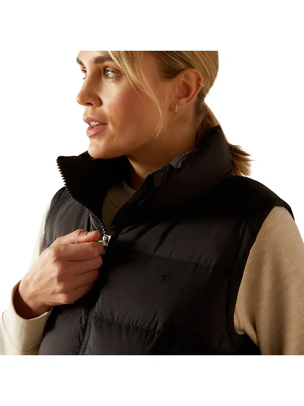 Ariat Women's UltraPuff Down Vest - Black Image 3