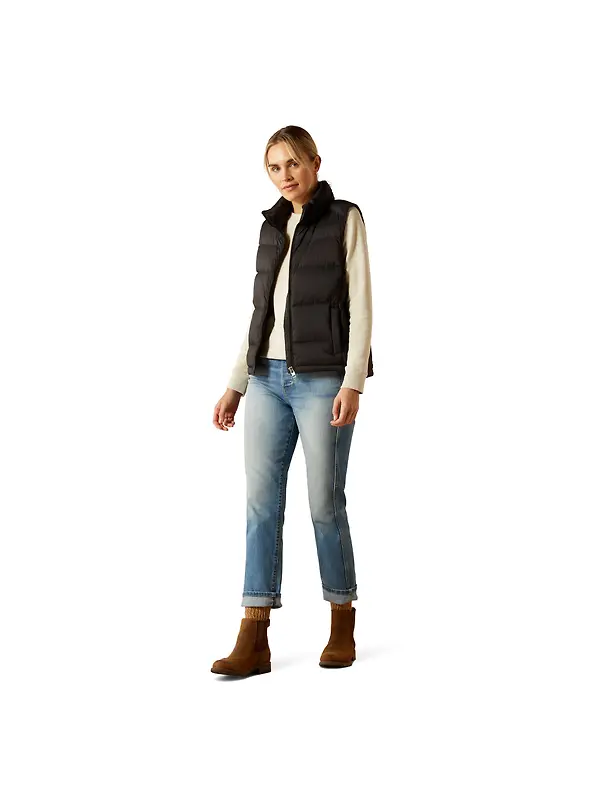 Ariat Women's UltraPuff Down Vest - Black Image 5