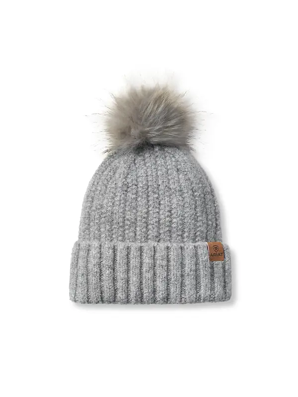 Ariat Women's Chilton Beanie - Heather Grey Image 1