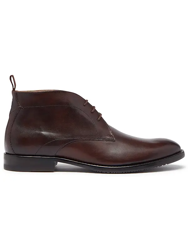 Oliver Sweeney Men's Farleton Calf Leather Chukka Boots - Brown Image 1