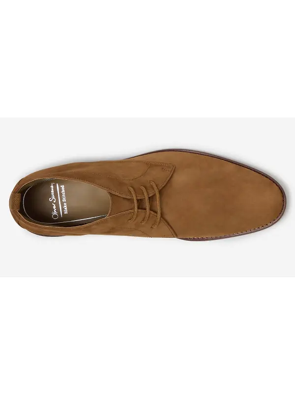 Oliver Sweeney Men's Farleton Full Grain Nubuck Chukka Boots - Tan Image 4