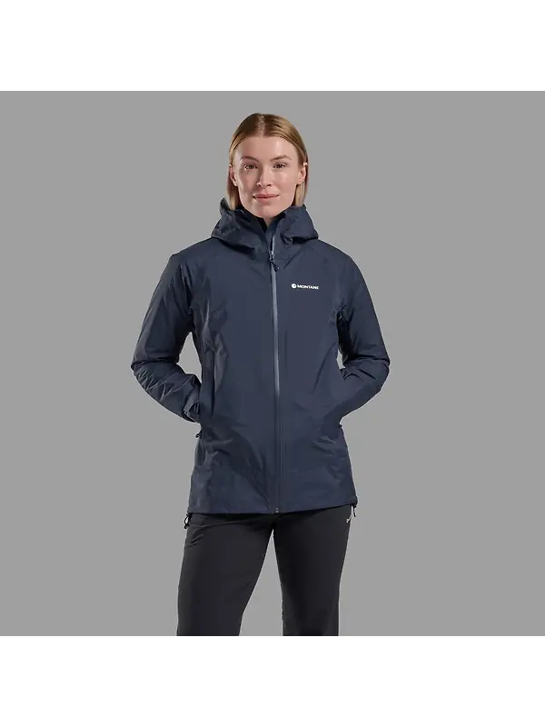Montane Women's Cetus Waterproof Jacket - Eclipse Blue Image 4