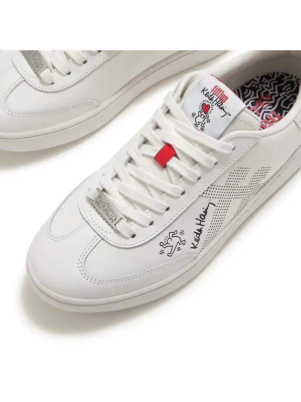 FitFlop x Keith Haring Women's The Dash FF Trainers - Urban White Image 5