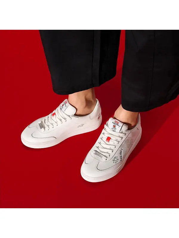 FitFlop x Keith Haring Women's The Dash FF Trainers - Urban White Image 2
