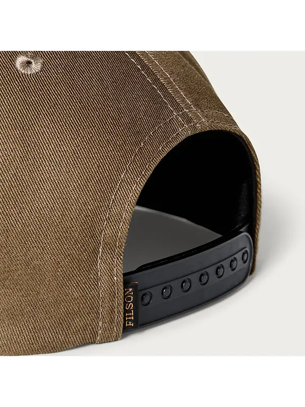 Filson Men's Diamond Trucker Cap - Olive Image 3