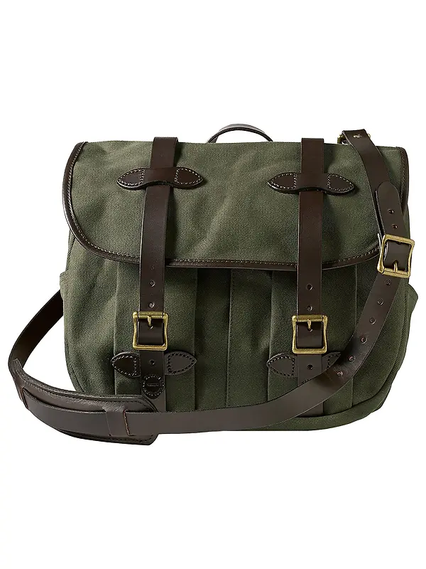 Filson Rugged Twill Medium Field Bag - Otter Green Image 1