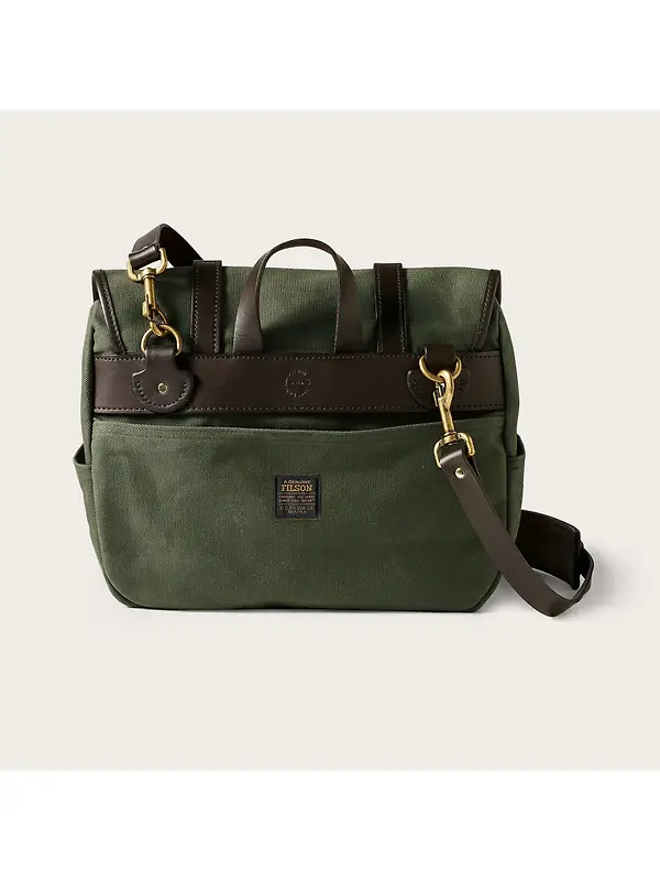 Filson Rugged Twill Medium Field Bag - Otter Green Image 2