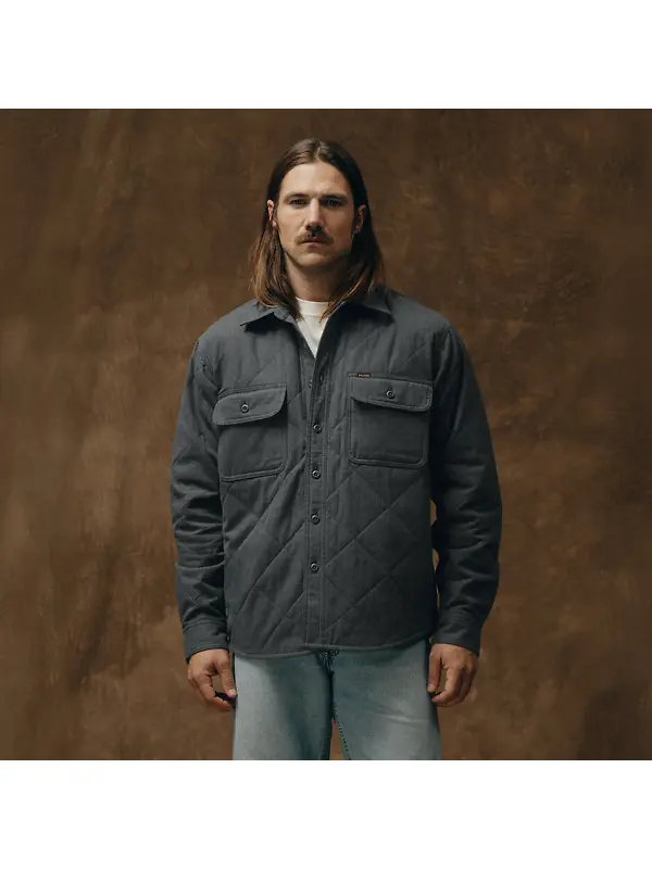 Filson Men's Insulated Flannel Shirt - Charcoal Image 2