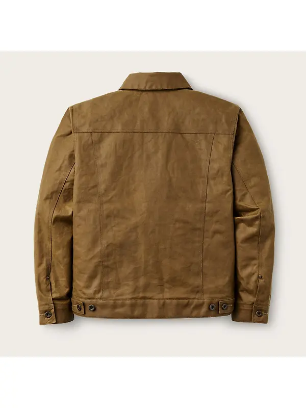 Filson Men's Short Lined Cruiser Jacket - Dark Tan Image 2