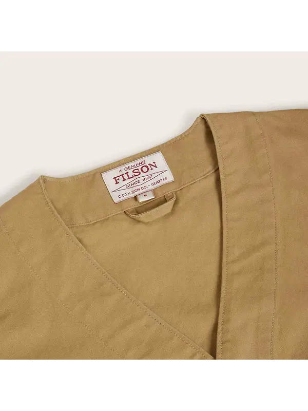 Filson Men's Dry Tin Vest - Tan Image 2