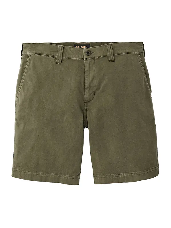 Filson Men's Granite Mountain 9" Shorts - Burnt Olive Image 1