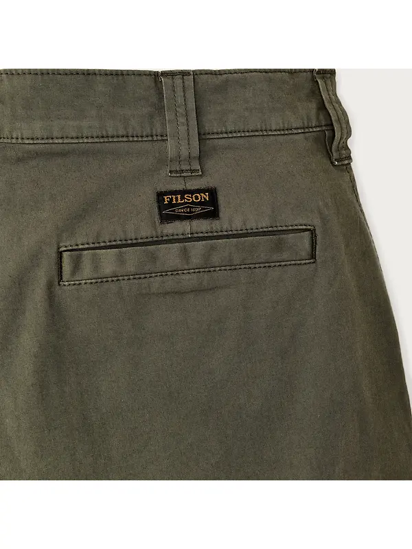 Filson Men's Granite Mountain 9" Shorts - Burnt Olive Image 7
