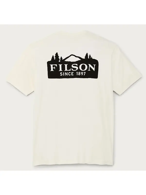 Filson Men's Scenic Graphic T-Shirt - Basswood Image 5
