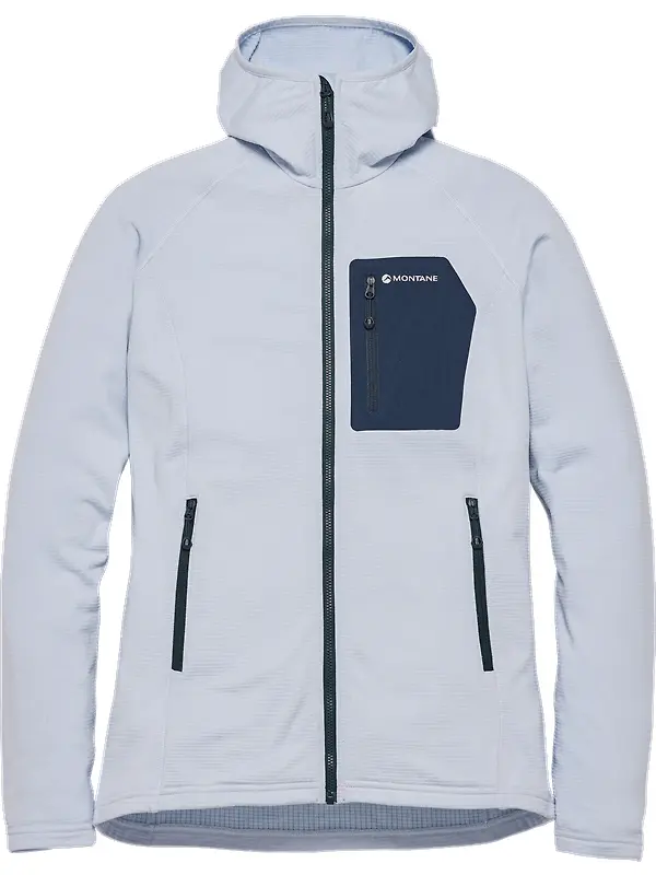 Montane Women's Protium CP Hooded Fleece Jacket - Lilac Haze Image 1