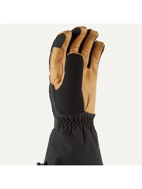 Sealskinz Fransham Waterproof Thermal Ski Gauntlets - Black Image 2