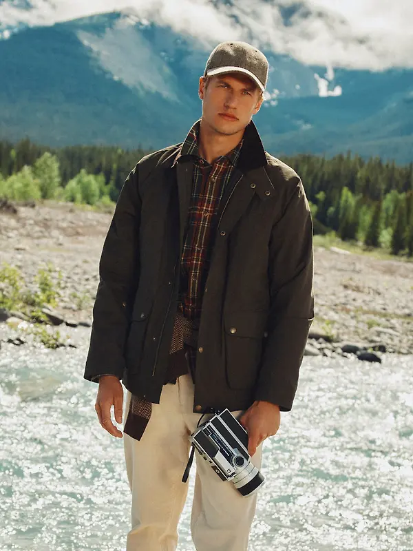 Joules Men's Fraser Field Coat - Green Image 2