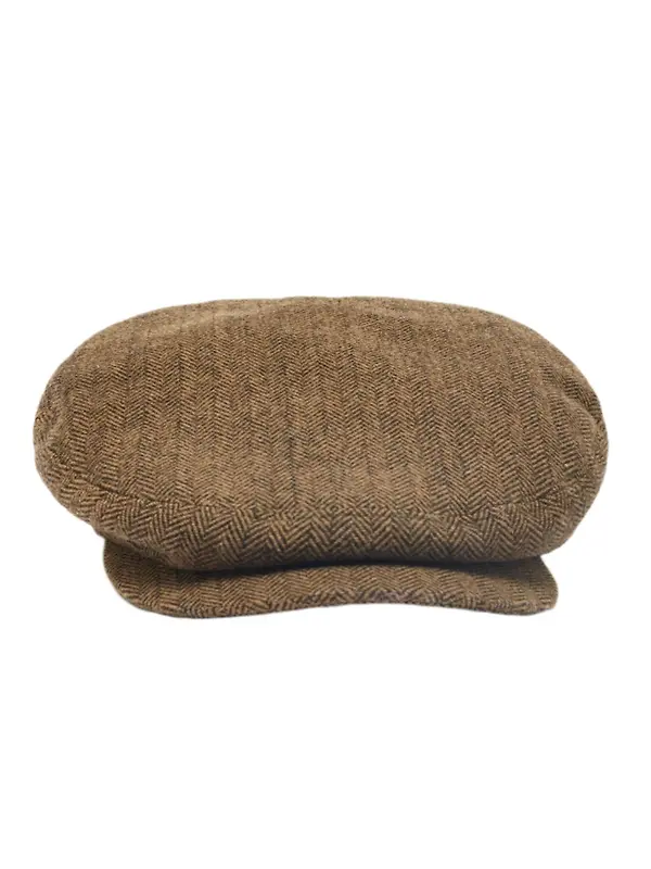 Joules Men's Ashby Flat Cap - Brown Image 1