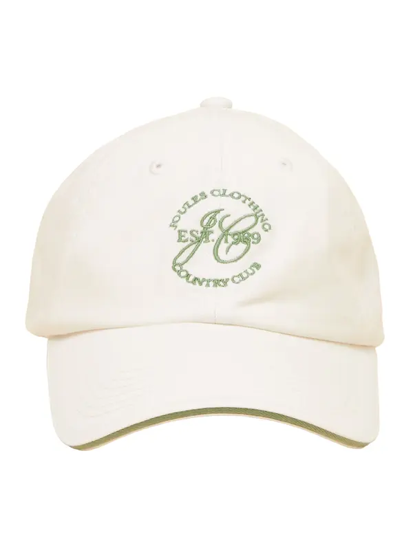 Joules Women's Daley Baseball Cap - White Image 1