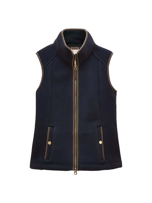 Joules Women's Heritage Fleece Gilet - Navy Image 1