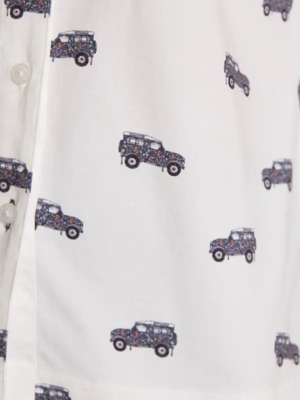 Joules Women's Eleanor Tomlinson Jersey Shirt - Cream 4X4 Image 5