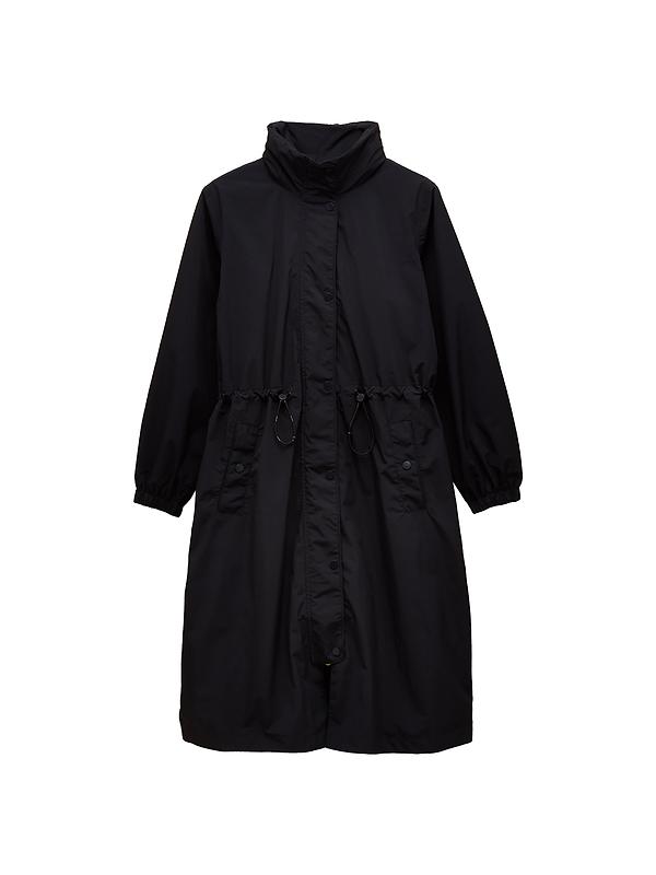 Joules Women's Highbridge Waterproof Longline Hooded Coat - Green
