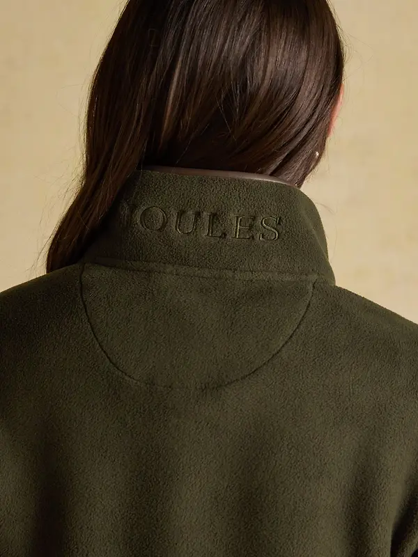 Joules Women's Heritage Full Zip Fleece - Green Image 10