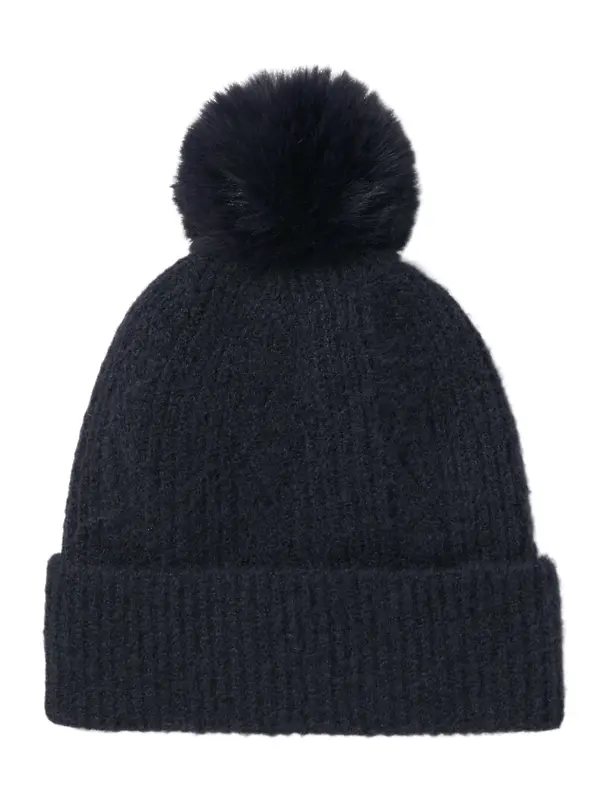 Product image of Joules Women's Effie Knitted Bobble Hat - Navy