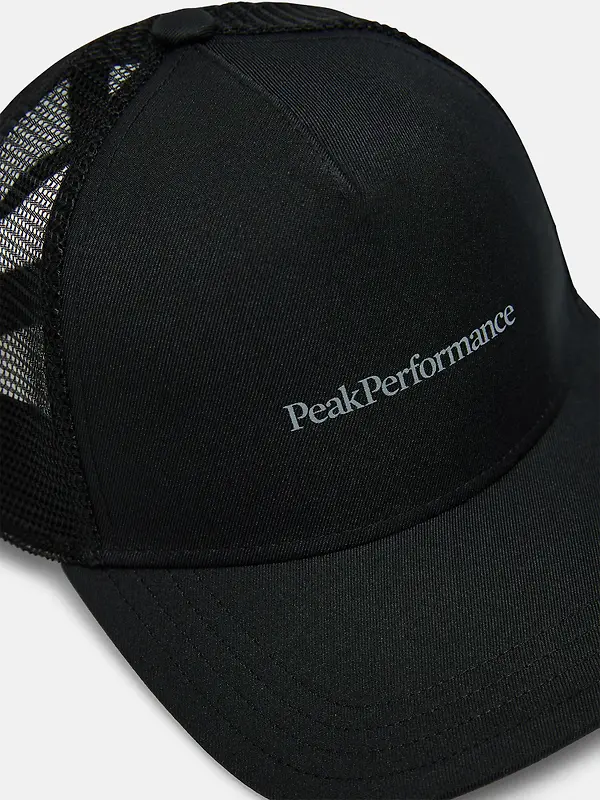 Peak Performance PP Trucker Cap - Black Image 4