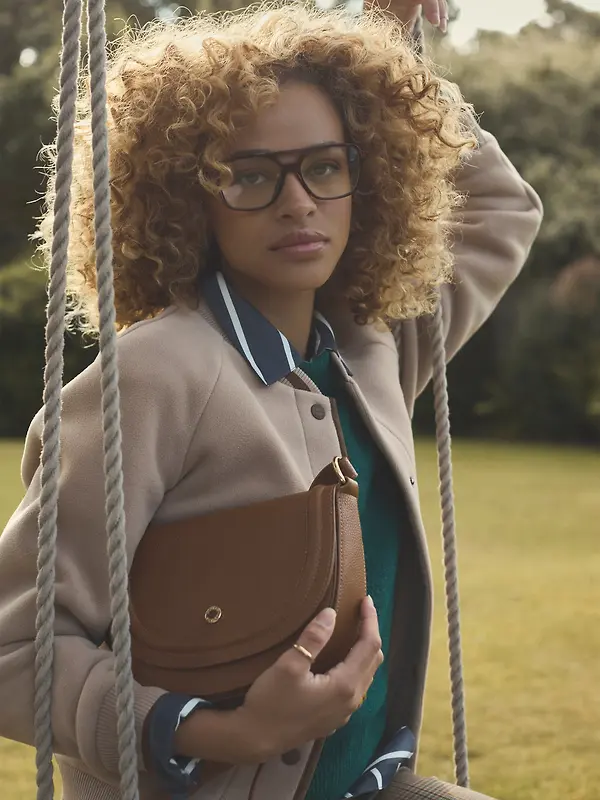 Joules Women's Paloma Half Moon Cross Body Bag - Tan Brown Image 2